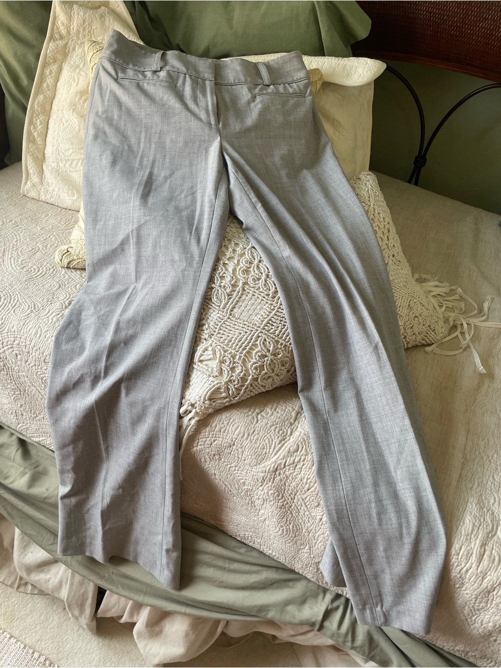 Apt. 9 Light Gray Modern Fit pants